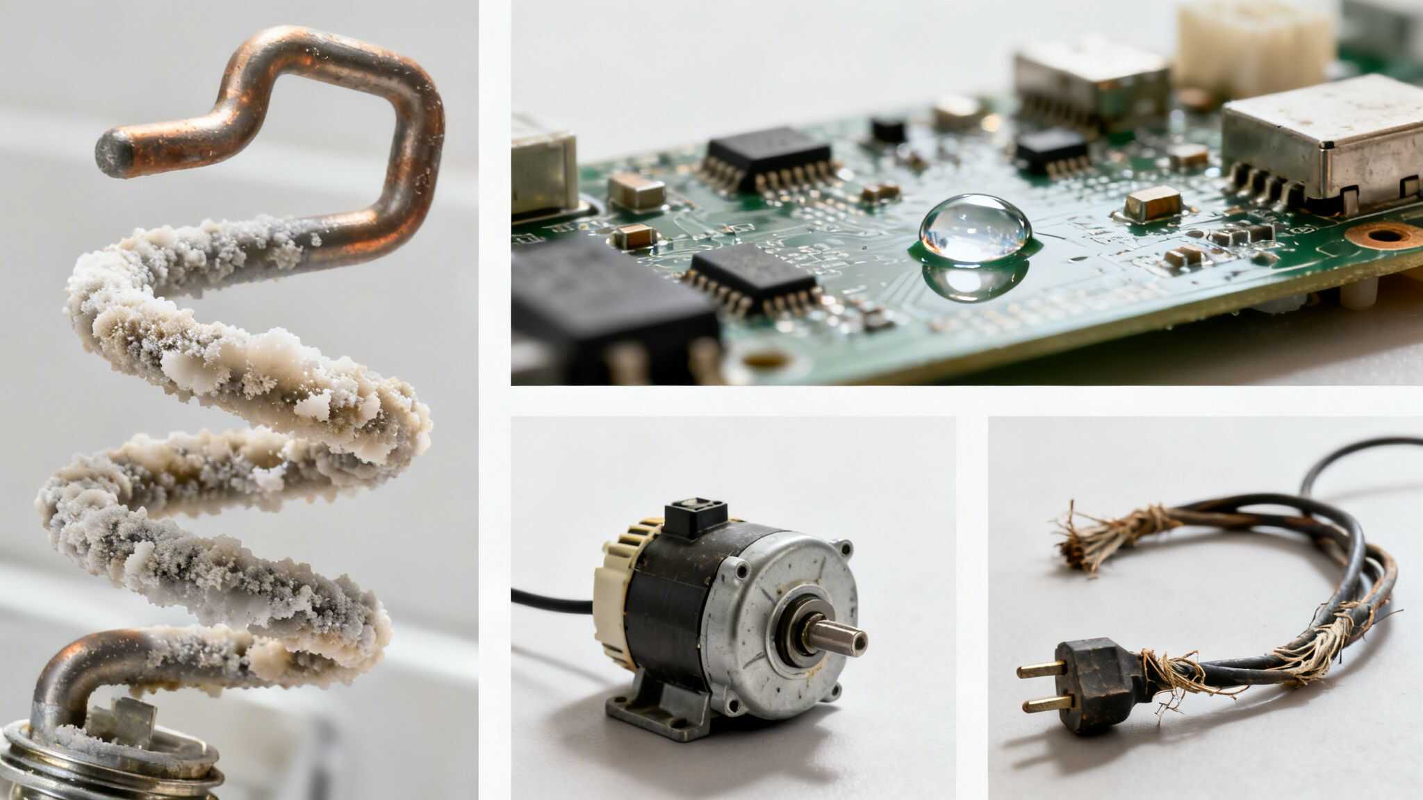 Elektronisk komponent med vandkøler til opvaskemaskine, relæproblem.