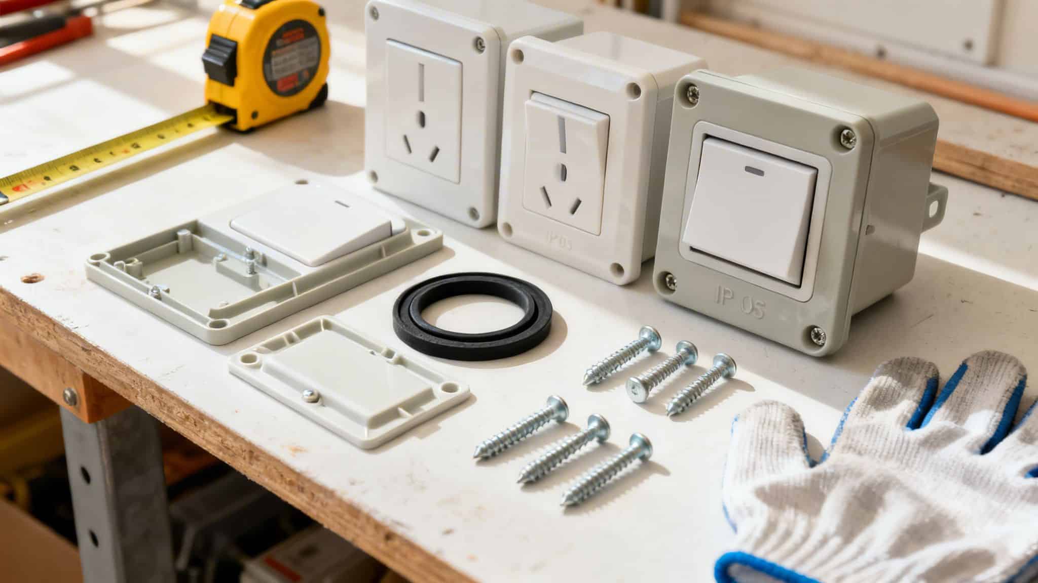 Udendørs afbryder til korrekt installation på Sjælland. Perfekt til boligejere, der ønsker sikkerhed.