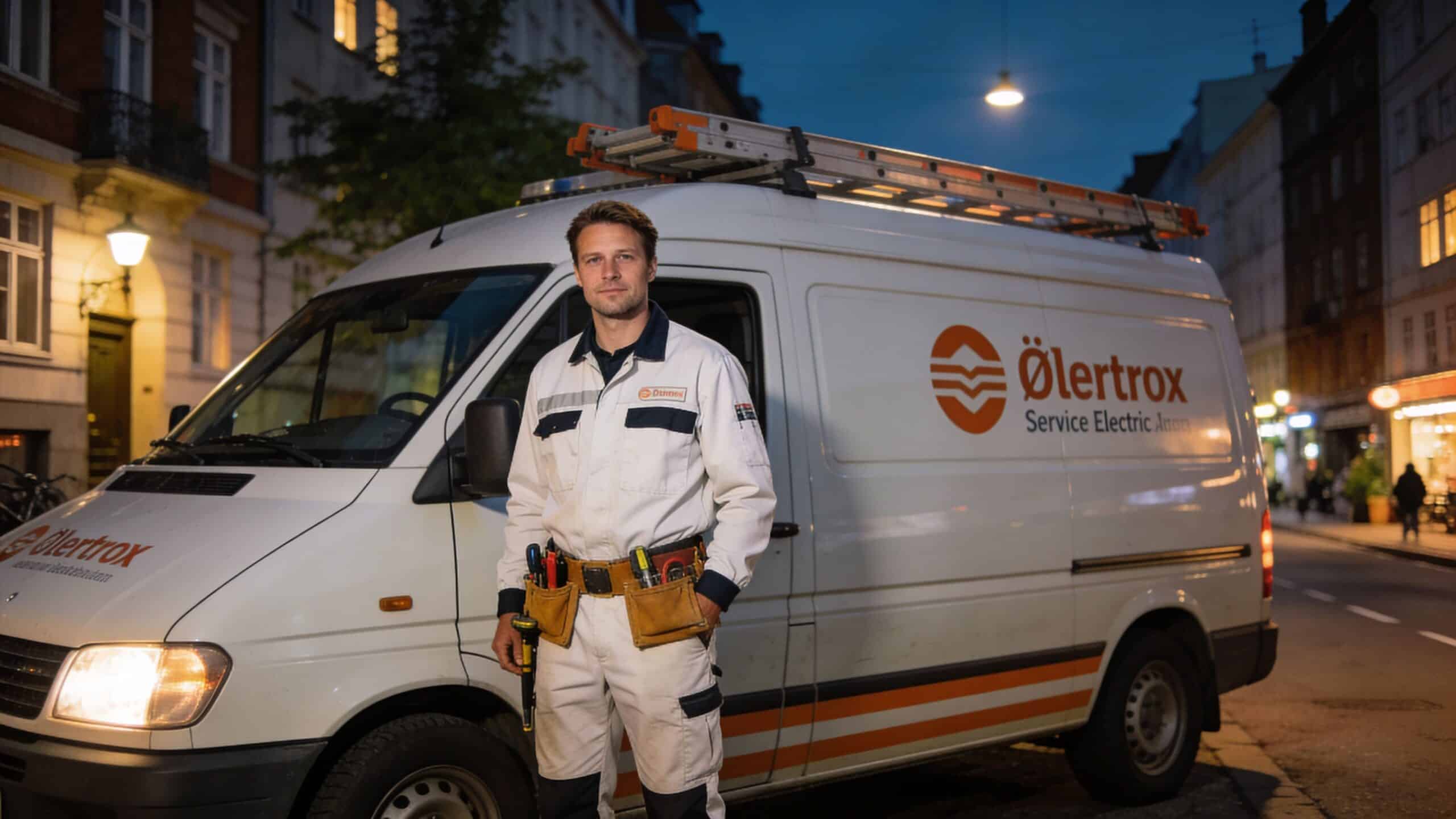 Elektriker på Østerbro med El-Team Sjælland, klar til at hjælpe med elektriske installationer og rep.