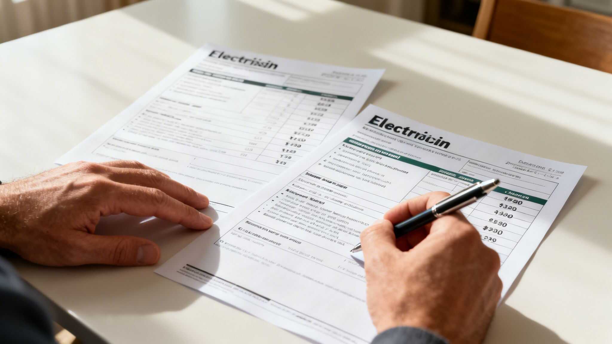 Elektriker prisoversigt på Sjælland for professionelle el-tjenester.