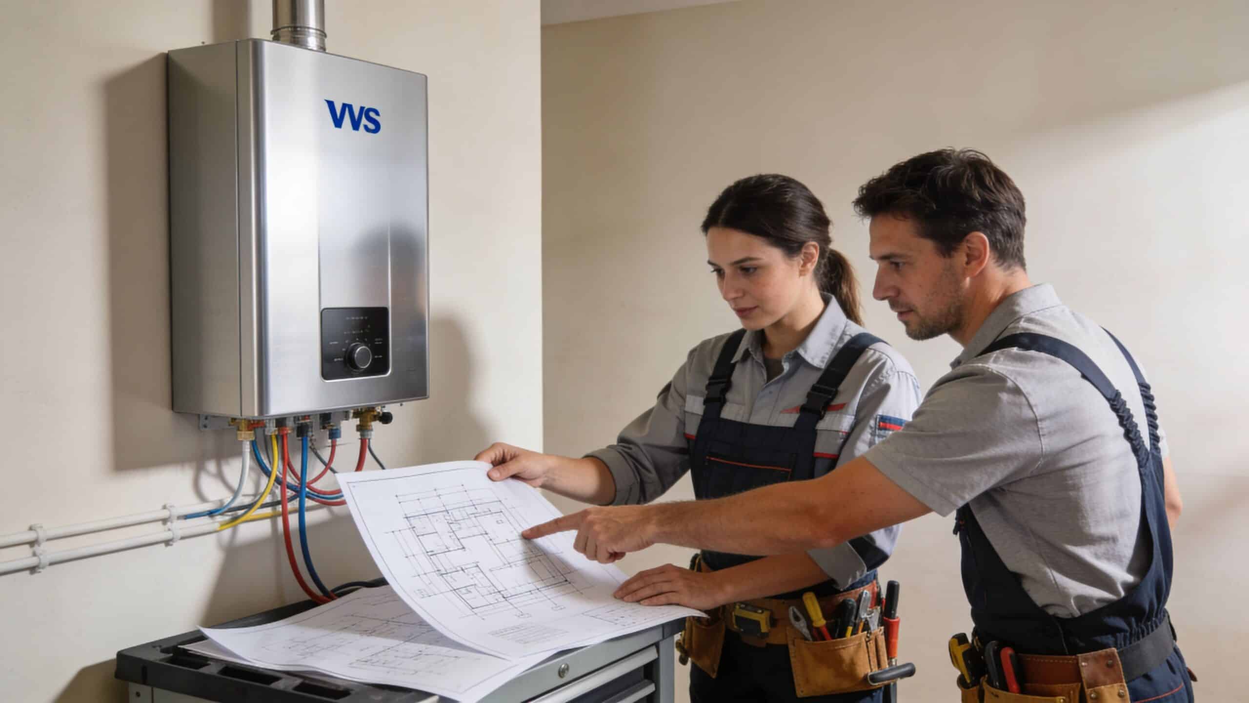 VVS- og elektrikerarbejde udføres af professionelle teknikere.