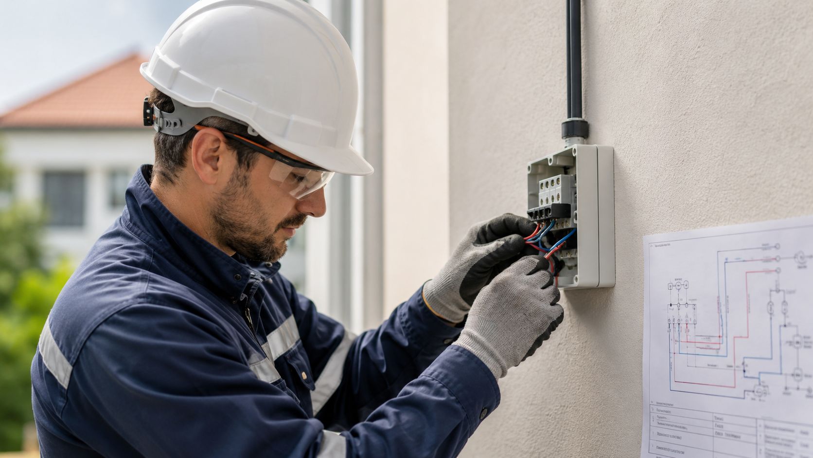 Regler for installation og placering på din grund