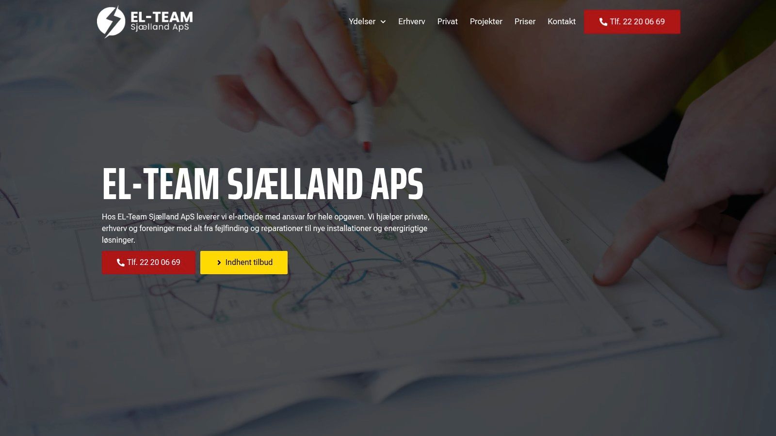Screenshot from https://elteamsj.dk